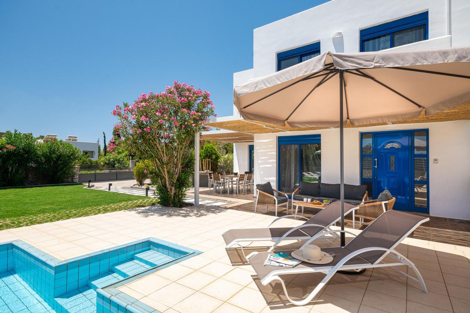 Villa Mariani II - In Lothiarika, Newly Renovated June 2024, Private Pool, Lindos 10 Min, Beach 120M Лардос Экстерьер фото