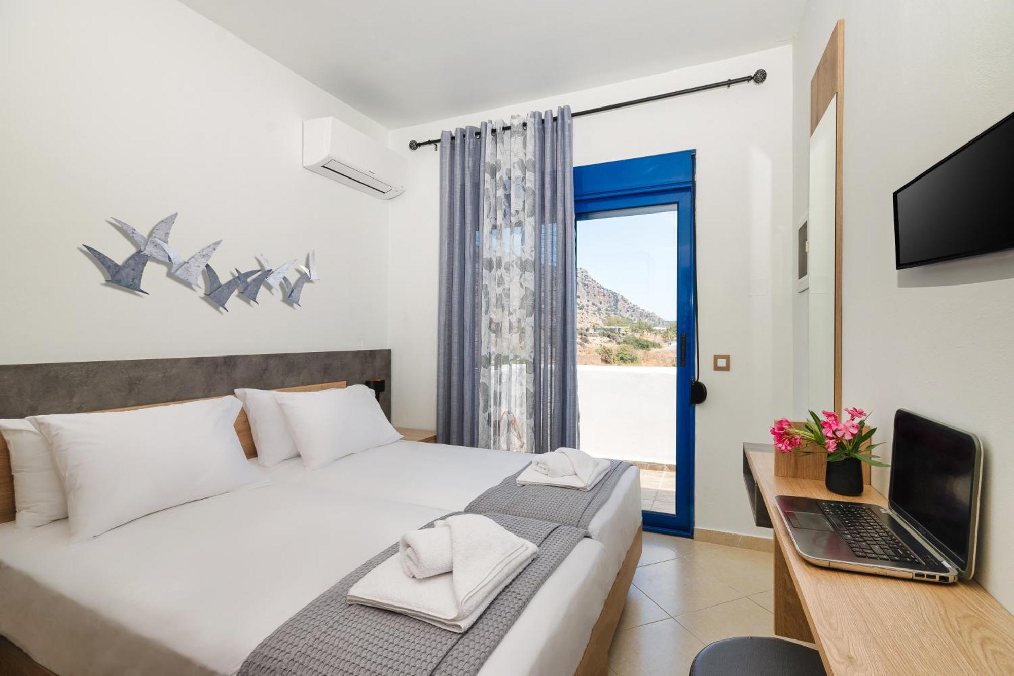 Villa Mariani II - In Lothiarika, Newly Renovated June 2024, Private Pool, Lindos 10 Min, Beach 120M Лардос Экстерьер фото