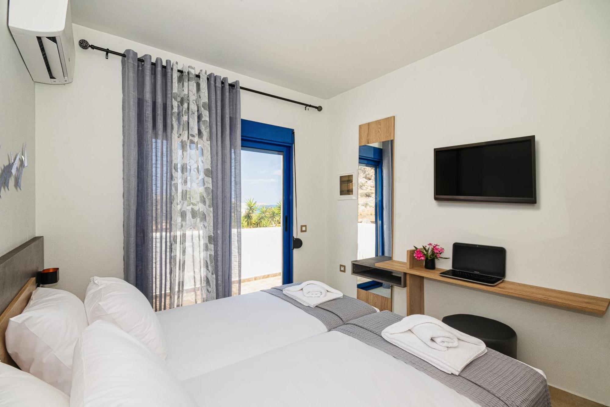 Villa Mariani II - In Lothiarika, Newly Renovated June 2024, Private Pool, Lindos 10 Min, Beach 120M Лардос Экстерьер фото